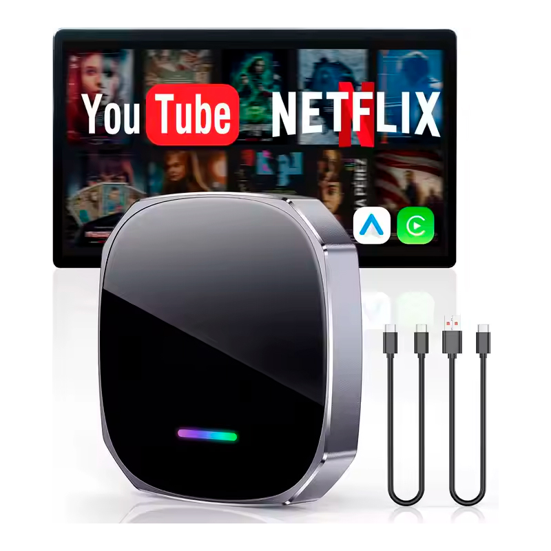 Adaptador CarPlay, Inalámbrico para Netflix, YouTube – FB2